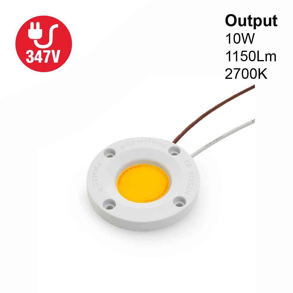 CDAC-136-05028-347-2700K COB Paragon LED Module with HT5828 LED Holder, 347V 10W 2700K - gekpower