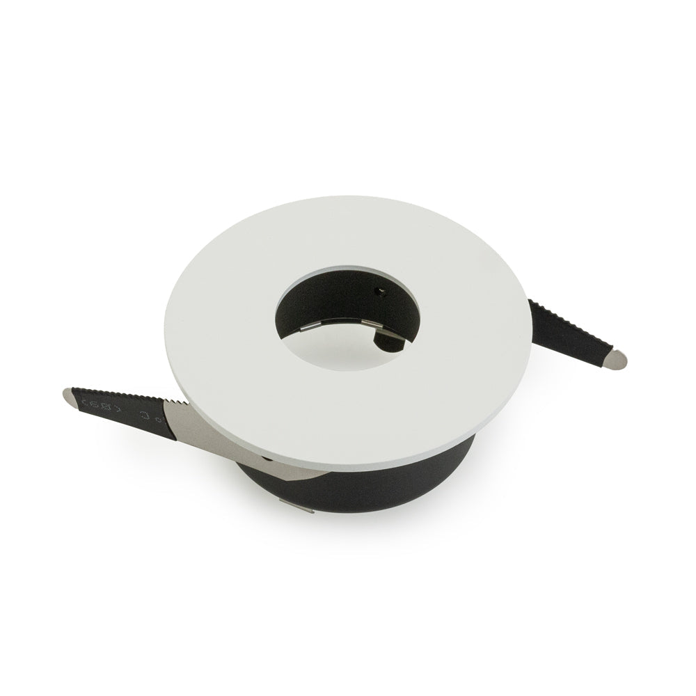 VBD-MTR-80W Low Voltage IC Rated Recessed LED Light Fixture, 2.5 inch Round White - gekpower
