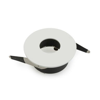 VBD-MTR-80W Low Voltage IC Rated Recessed LED Light Fixture, 2.5 inch Round White - gekpower