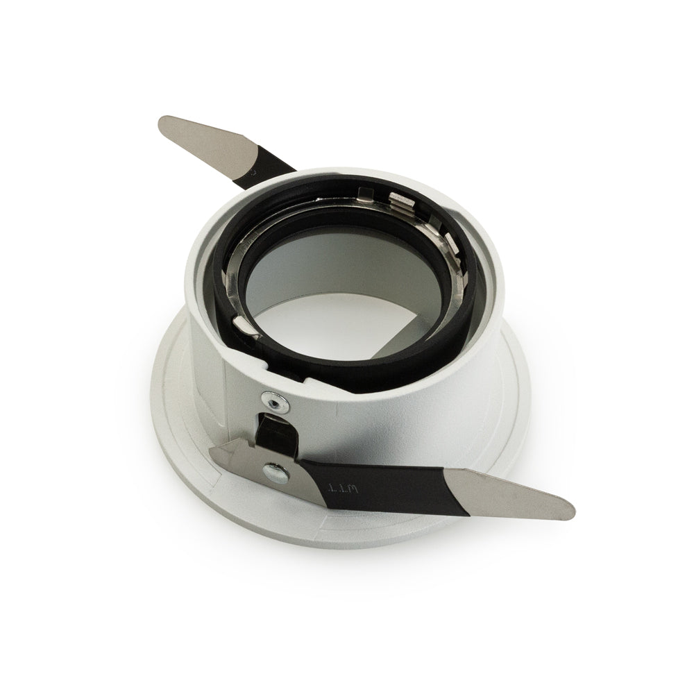 VBD-MTR-82W Low Voltage IC Rated Recessed LED Light Fixture, 2.5 inch Round White - gekpower