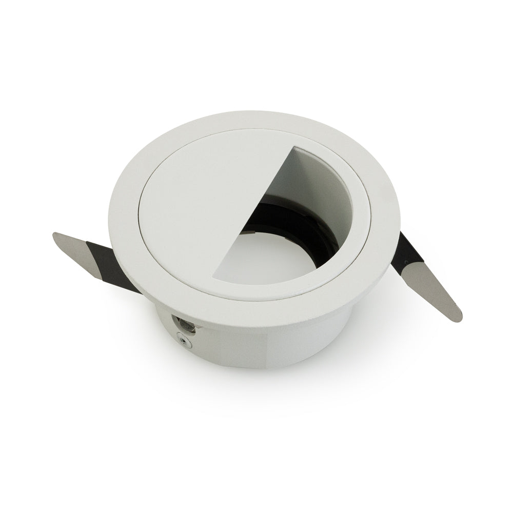 VBD-MTR-82W Low Voltage IC Rated Recessed LED Light Fixture, 2.5 inch Round White - gekpower