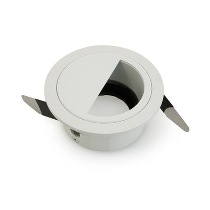 VBD-MTR-82W Low Voltage IC Rated Recessed LED Light Fixture, 2.5 inch Round White - gekpower