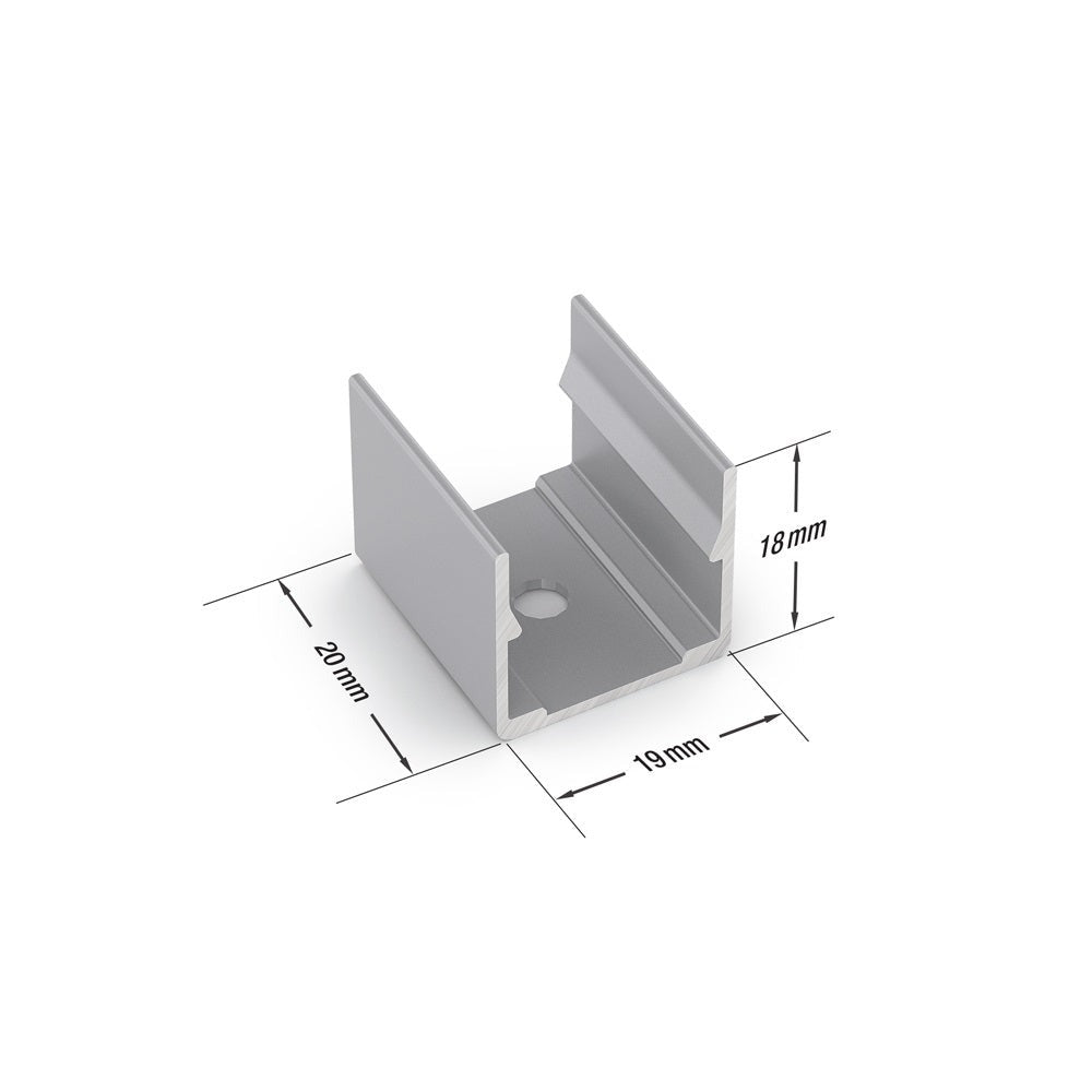 Neon LED Channel Mounting Clips VBD-CLN1616-MC - gekpower