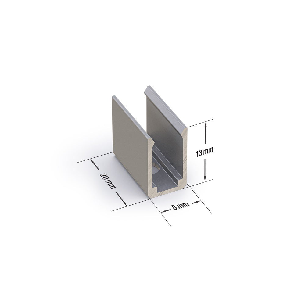 Neon LED Channel Mounting Clips VBD-CLN0612-MC - gekpower