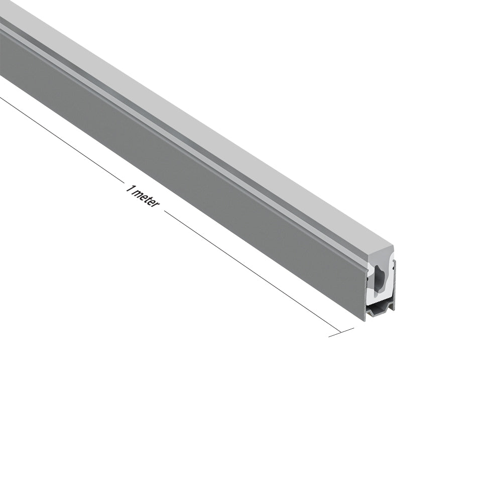 White Silicone Flexible LED Neon channel VBD-N1018-SD-W, per foot(30.5cm) SIDE Mount