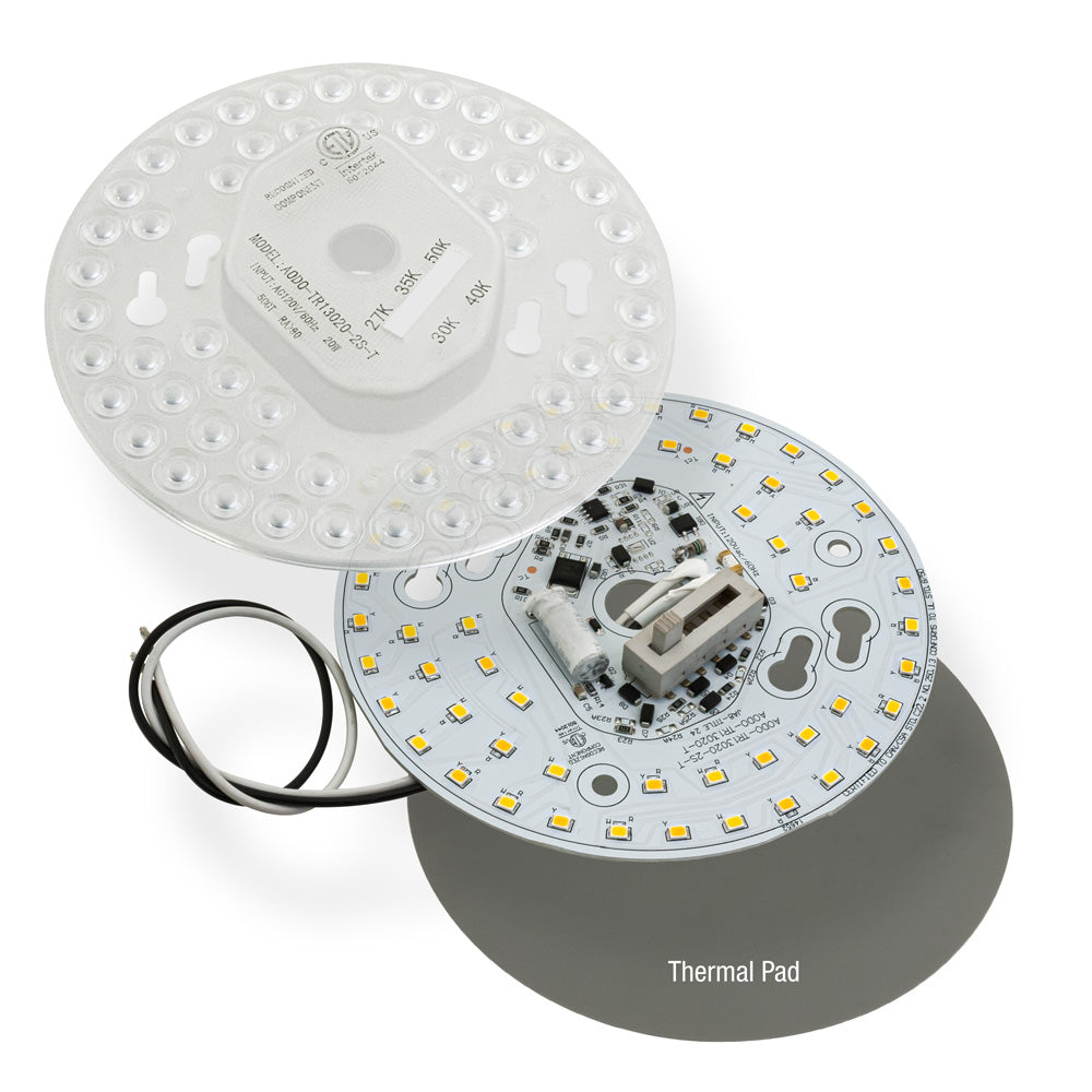 Round Modual 5.1 inch Round Disc LED Module TR13020-2S-T 120V 20W – Gekpower-Canada