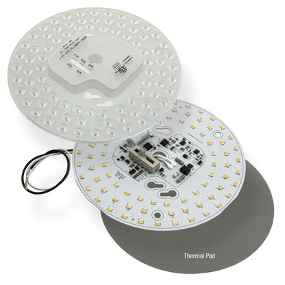 6.6 inch Round Disc LED Module TR17032-2S-T, 120V 32W 3000K(Warm White), gekpower