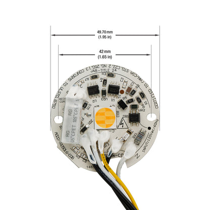 2 inch Round Disc LED Module TR05016-COB, 120V 16W 5CCT(2.7K, 3K, 3.5K, 4K, 5K)