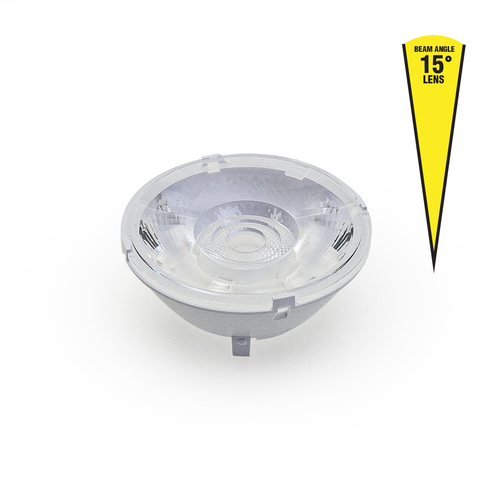 Track Head Lens LW-LENS-55-15 20W 15 Degree