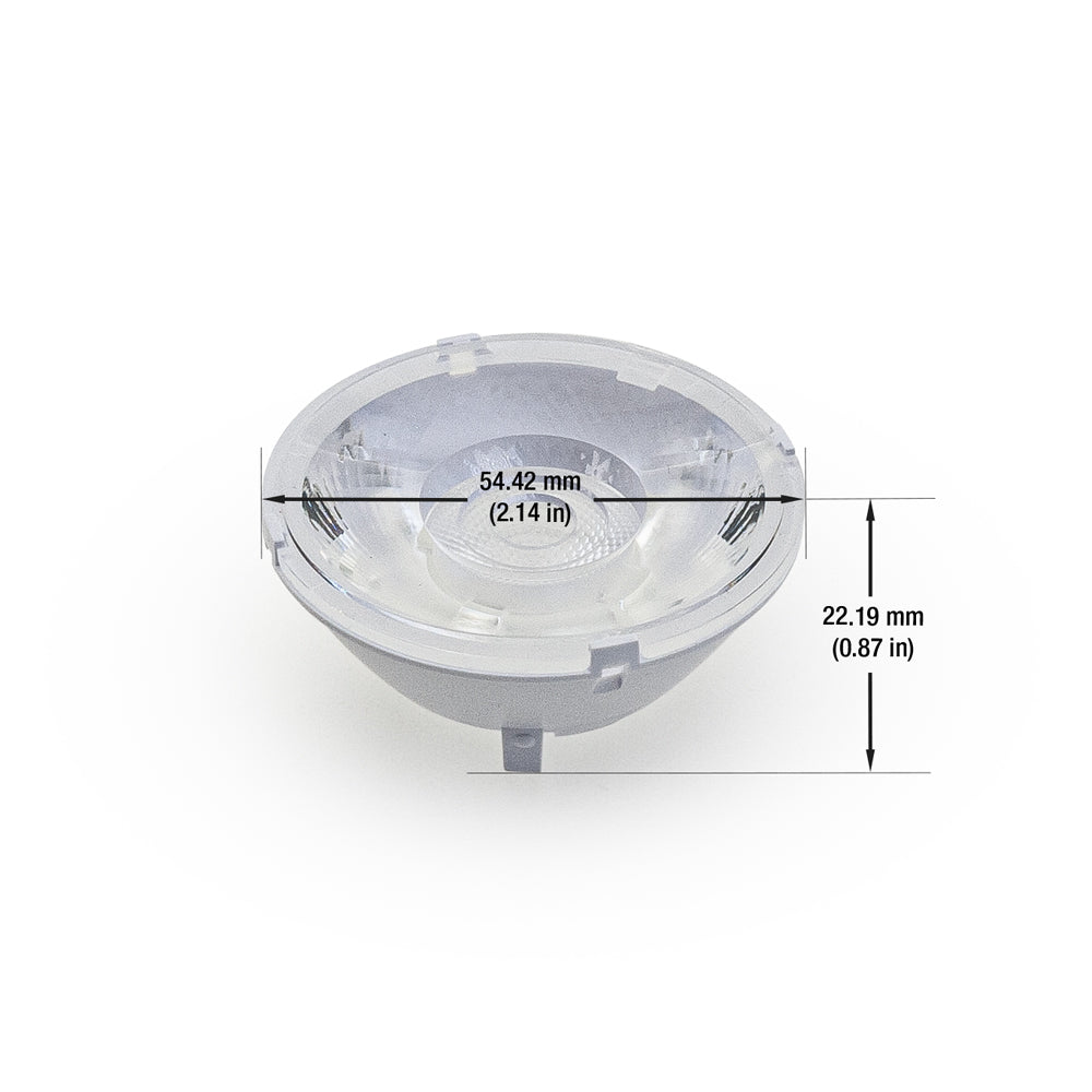 Track Head Lens LW-LENS-55-15 20W 15 Degree