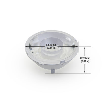 Track Head Lens LW-LENS-55-25 20W 25 Degree