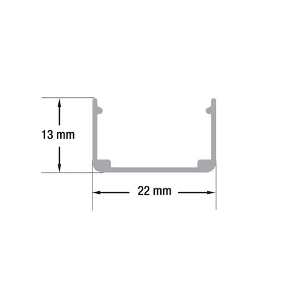 1Meter (3.2ft) LED neon mounting linear holder VBD-CLN2014-LI