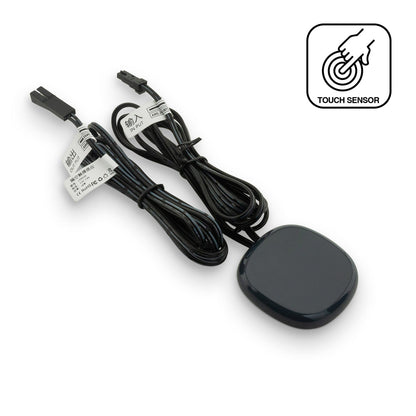 Invisible 9030 Touch Dimmer sensor for behind ceramic, wood, glass 12V-24V DC 5A 60W Black Color, gekpower