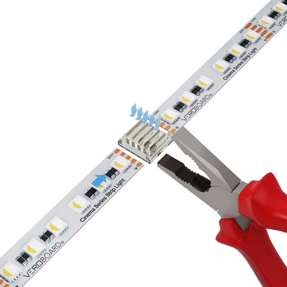 12mm LED Strip to Strip Connectors, VBD-50RGBWBC-12mm-2S RGBW (Pack of 1)