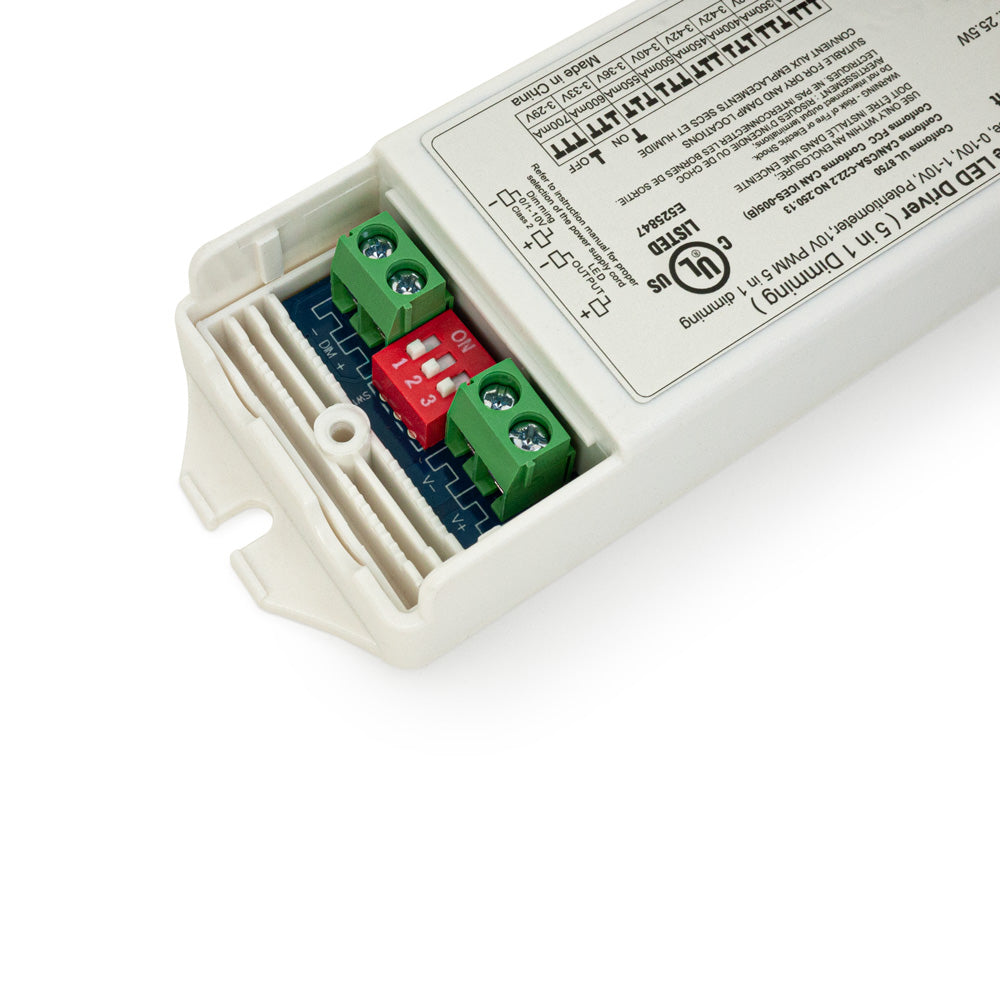 OTM-VPA20-DIP Selectable Constant Current LED Driver (5 in 1 Dimming) 250mA~700mA 3-42V 20W