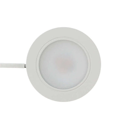 VBUN-2R25-1224V-6CCT-White Round Cabinet Light 12-24V 2.7W selectable 6CCT