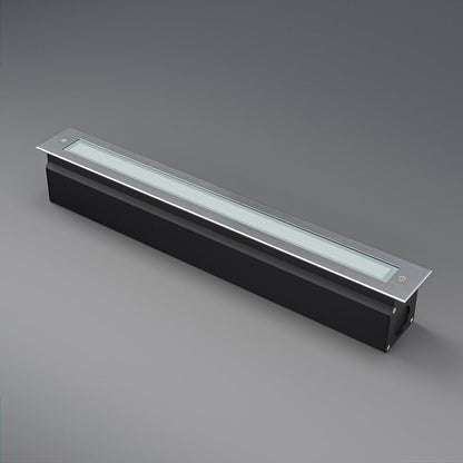 20-inch Outdoor Linear Recessed LED Inground Light 24V 13.2W 3000K, VBD-I-LIN-2F-30-24V-3K