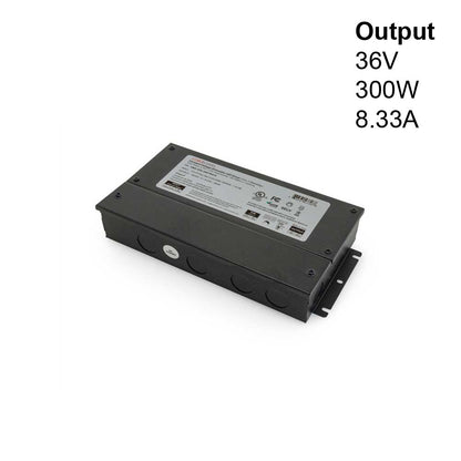 5in1 Dimming led driver Triac/Phase/MLV/ELV/0-10V/Potentiometer/10V PWM, LED Driver 36V 300W