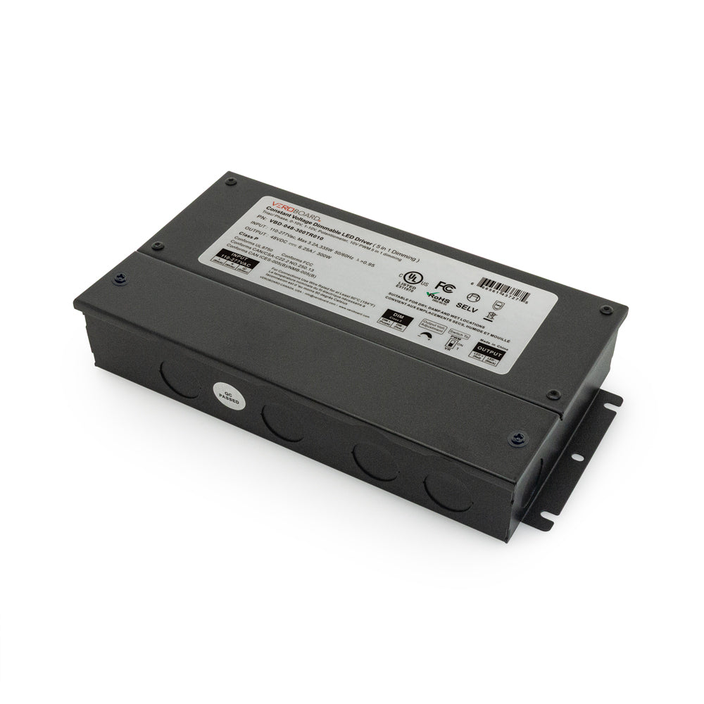 5in1 Dimming LED Driver 48V 300W Triac/Phase/MLV/ELV/0-10V/Potentiometer/10V PWM, LED Driver 