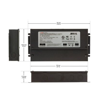 5in1 Dimming LED Driver 48V 300W Triac/Phase/MLV/ELV/0-10V/Potentiometer/10V PWM, LED Driver 