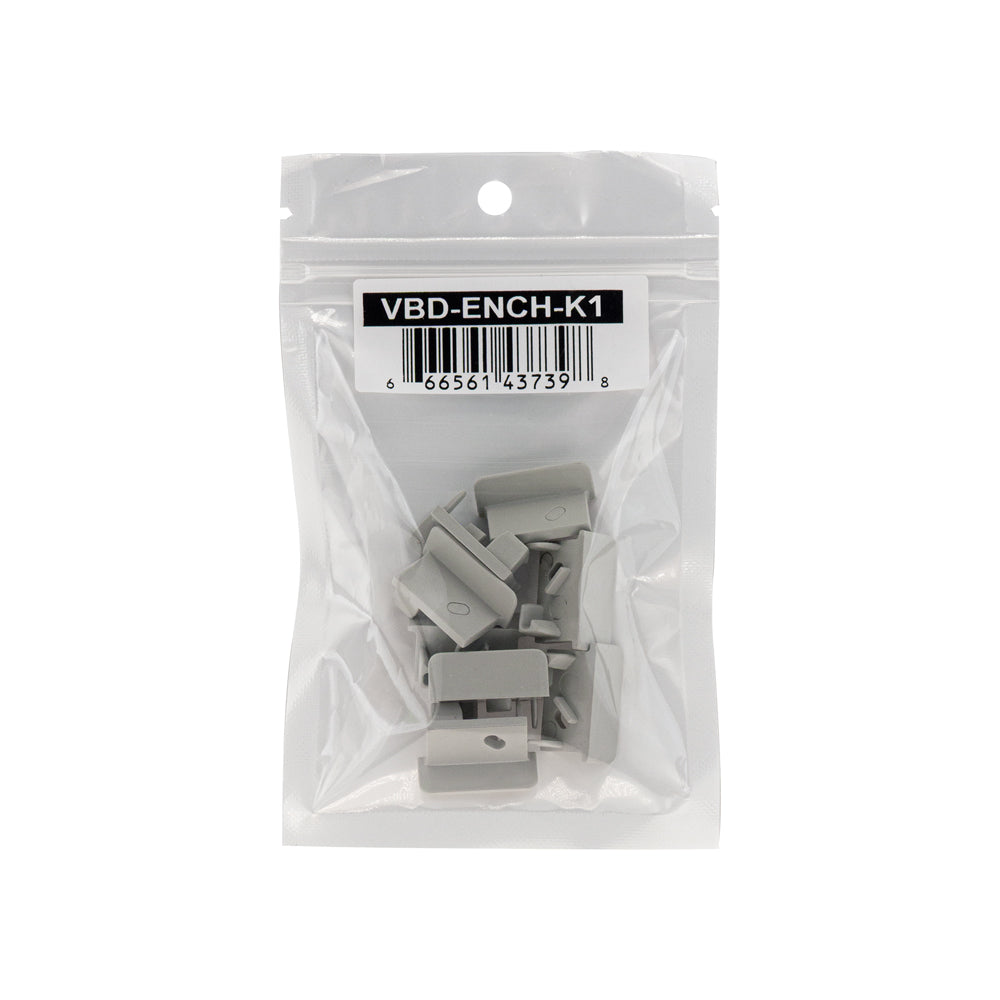 LED Channel Endcaps - VBD-ENCH-K1