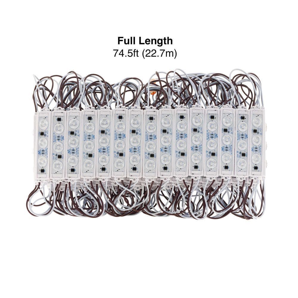 LED Backlighting for sign, 9218 110V 3 LEDs, 6500K