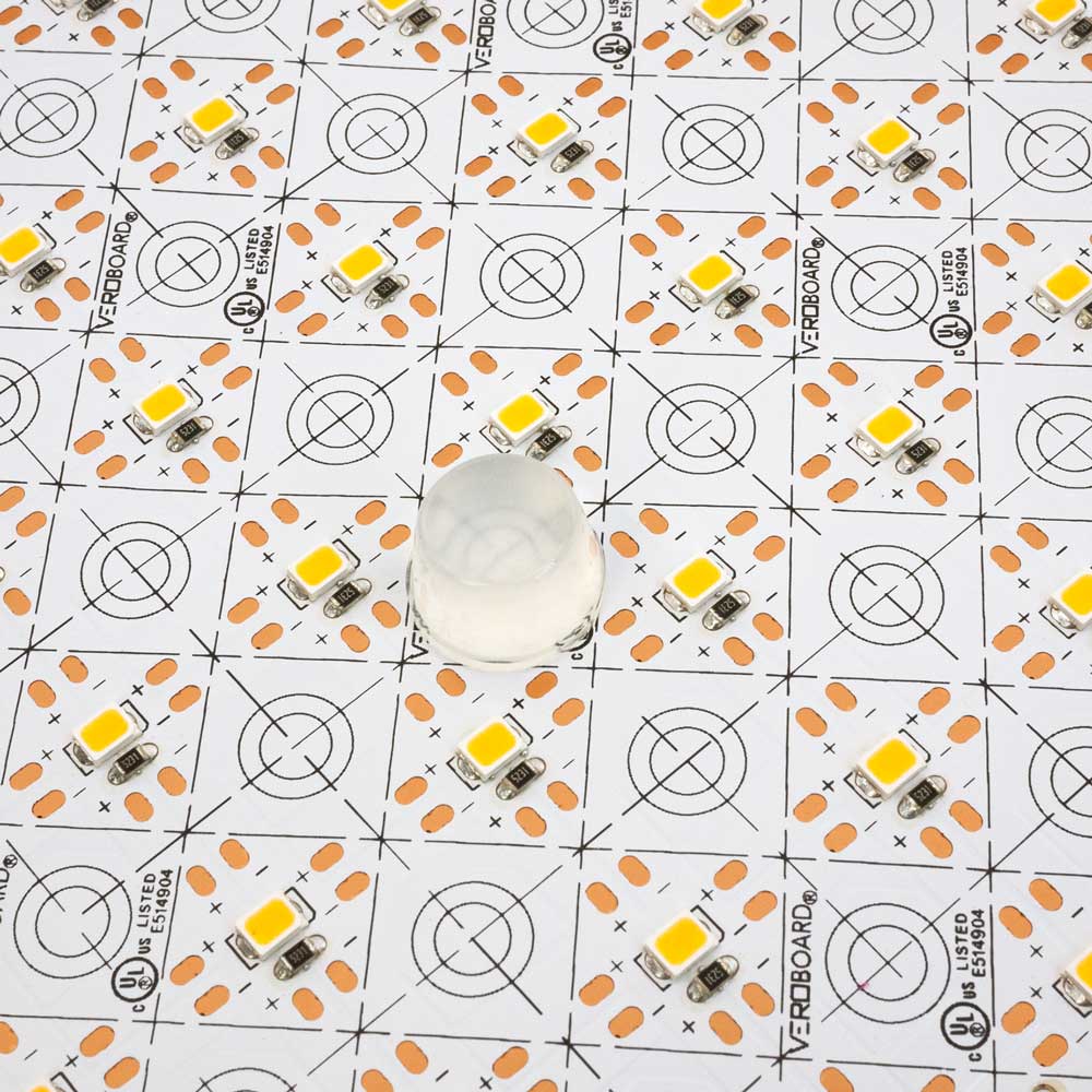 Flexible LED Backlight Sheet for behind Stone and Glass, 24V 24W 3500K(Mid-Warm White)