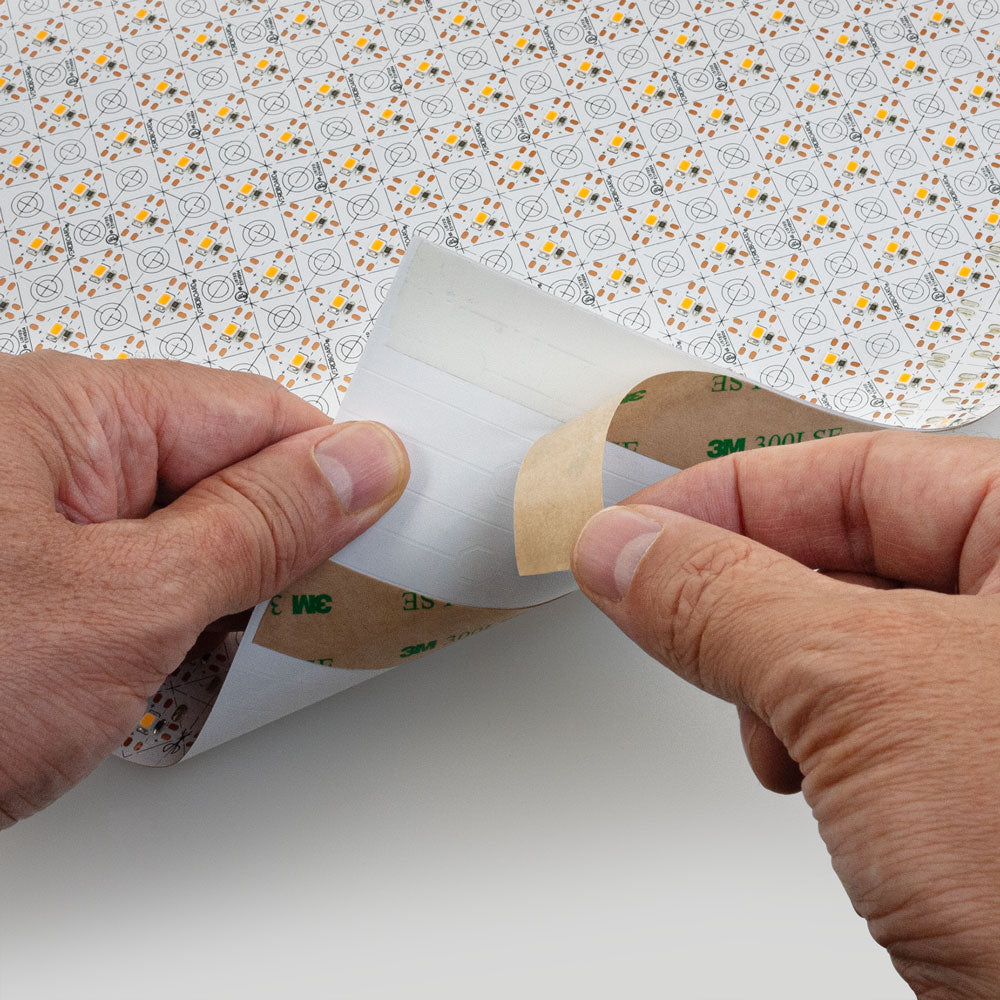 Flexible LED Backlight Sheet for behind Stone and Glass, 24V 24W 4000K(Natural White)