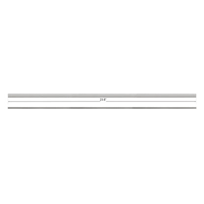 23.8 inch Linear Under Cabinet Lights, 12V 3W 3000K(Warm White)