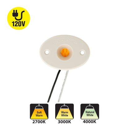 COB Paragon LED Module with GPH48135AC LED Holder, 120V 16W CCT(2.7K, 3K, 4K), CBAC-84-30135-120V-40