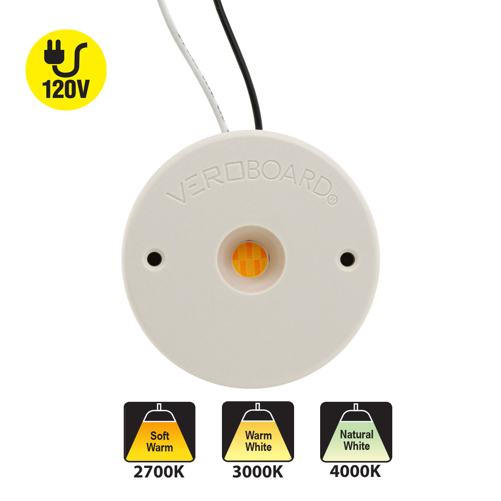 COB Paragon LED Module with GPDH66185AC LED Holder 120V 12W CCT(2.7K, 3K, 4K), CBHT-42-36185-120V-30