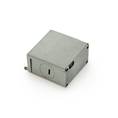 Small Metal Junction box 58.5 x 57 x 31.5mm (2.3 x 2.2 x 1.2in)