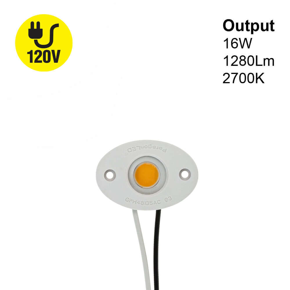 COB Paragon LED Module Light 120V 16W 1280Lm 2700K