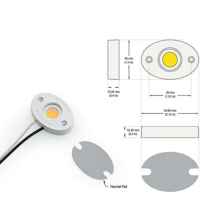 CBAC-084-30135-120-3000-G12 COB Paragon LED Module