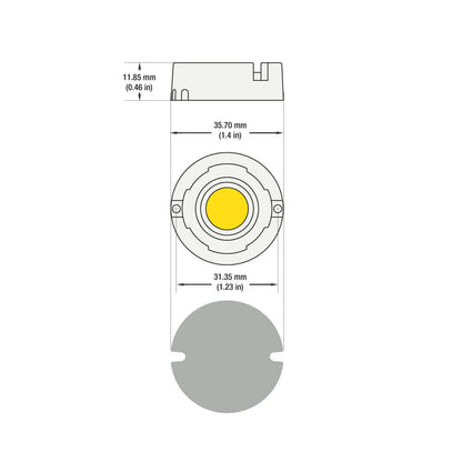 COB Paragon LED Module Light 120V 12W 1000Lm 3000K