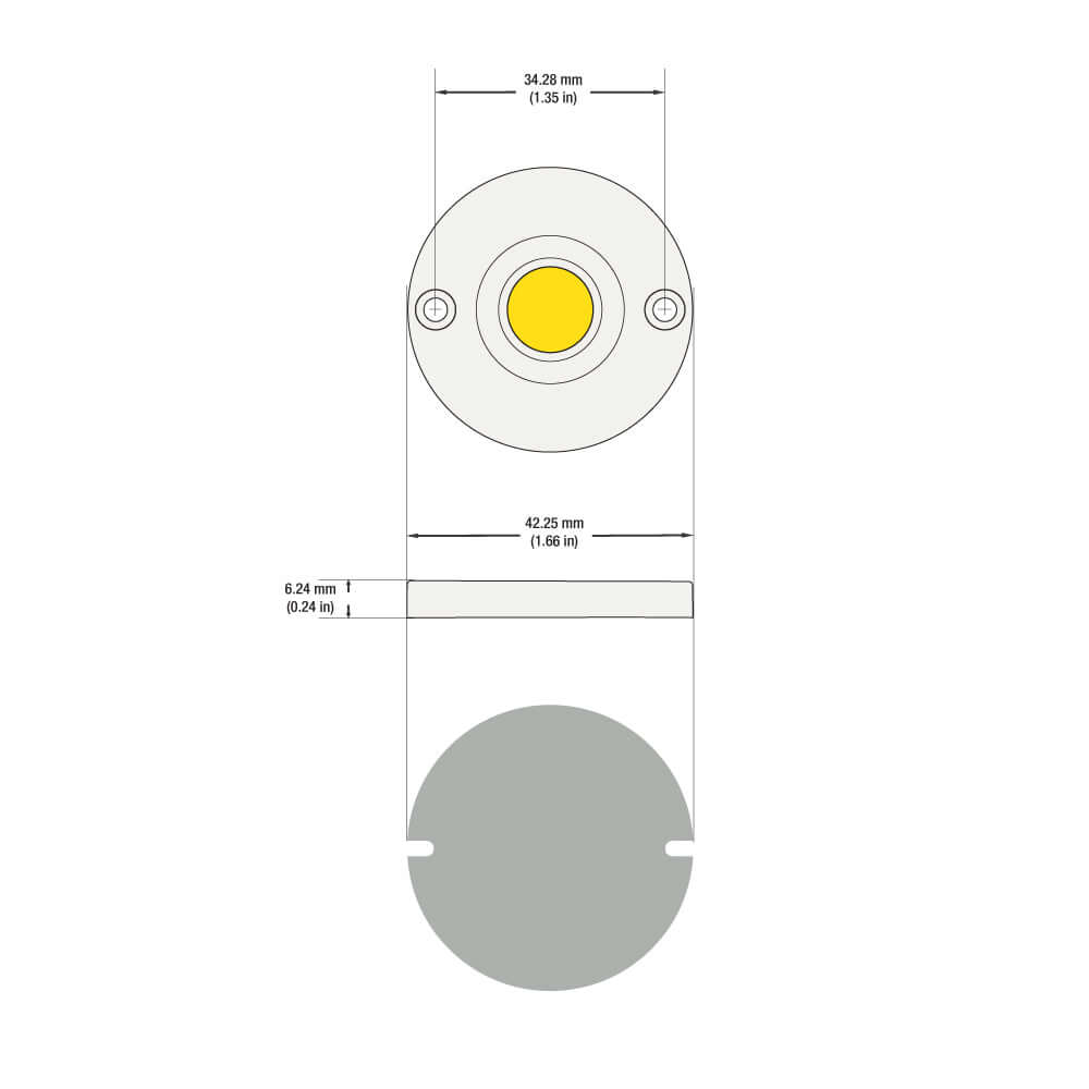 COB Paragon LED Module Light 120V 14W 1200Lm 2700K