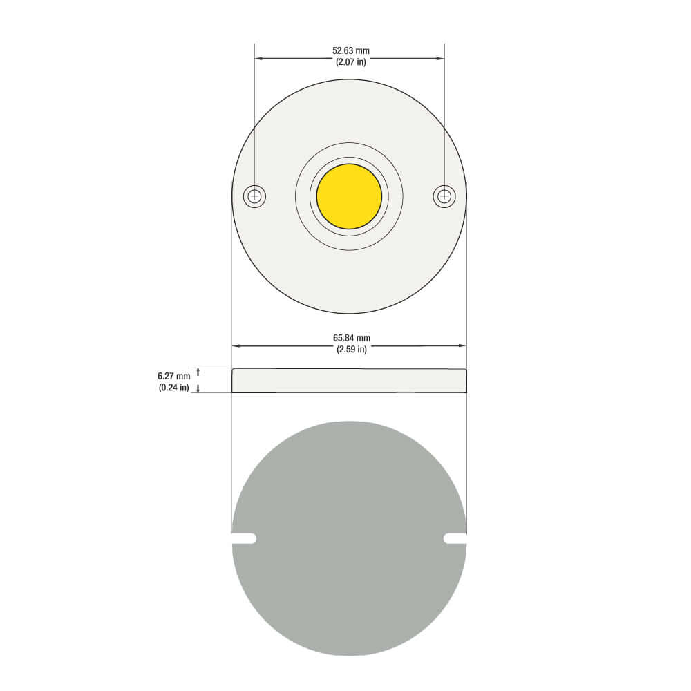 Paragon G13 COB LED Module 120V 18W 3000K