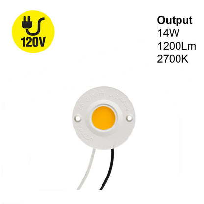 COB Paragon LED Module Light 120V 14W 1200Lm 2700K