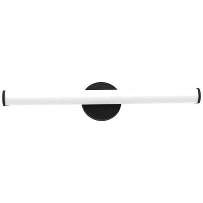 Votatec Round Bath Vanity WS24-044A-xx, 24W 2700K/ 3000K/ 3500K/ 4000K/ 5000K ADJ 120V Black Brushed Nickel