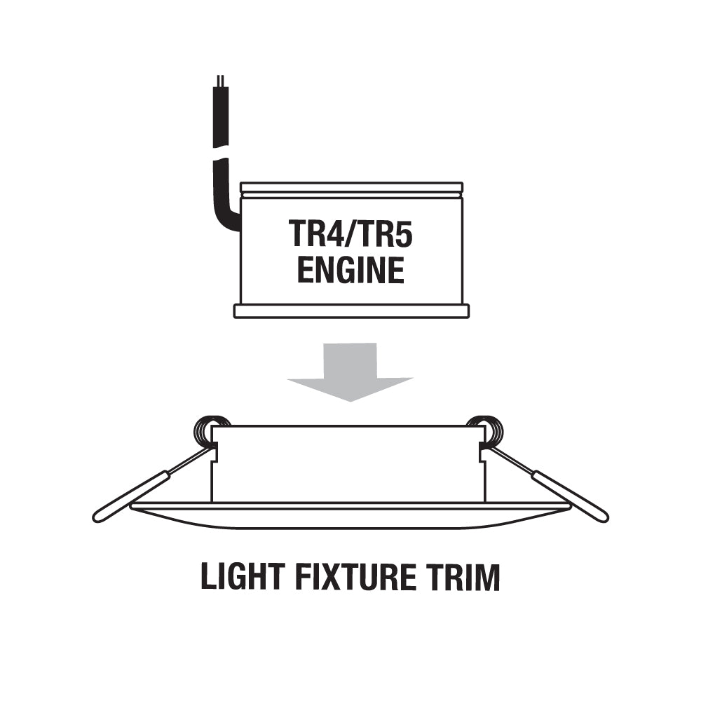 VBD-MTR-82W Low Voltage IC Rated Recessed LED Light Fixture, 2.5 inch Round White - gekpower