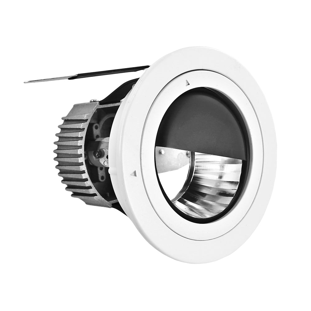 T-51 MR16 Light Fixture (White), 4 inch Round White mr16 fixture, gekpower