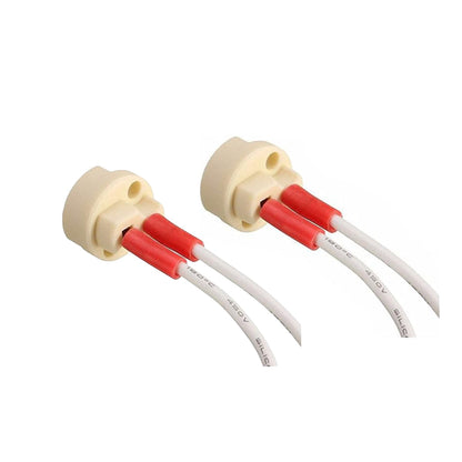MR16 / GU5.3 Ceramic Lamp Holder Socket (Pack of 2)