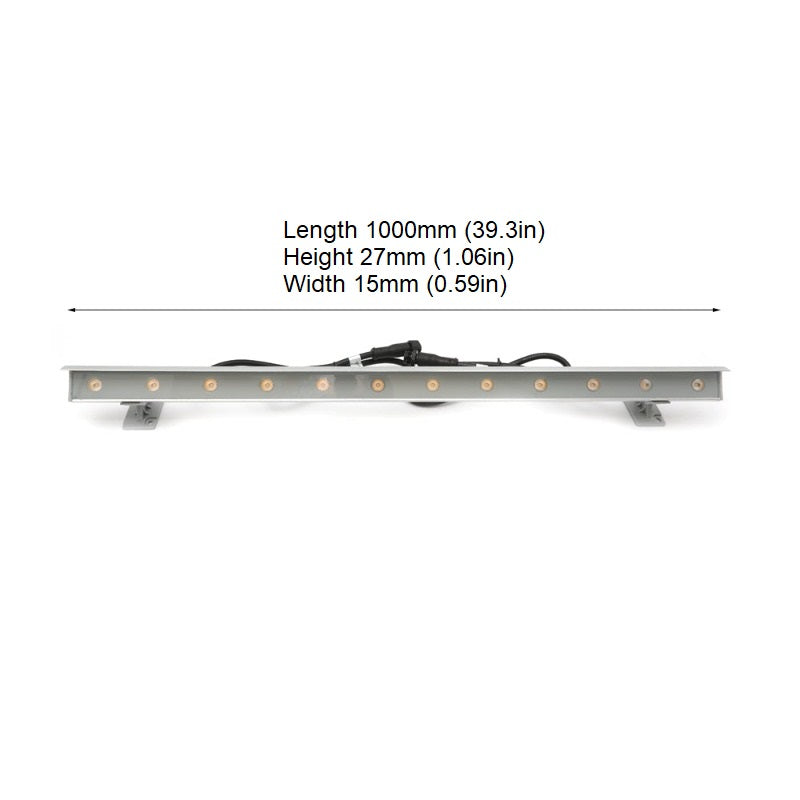 B6IB2434 Linear LED Wall Washer, 24VDC 14.7W 3000K(Warm White) - GekPower